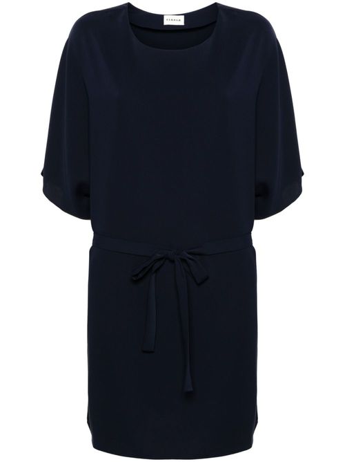 Straight-hem dress - Blue
