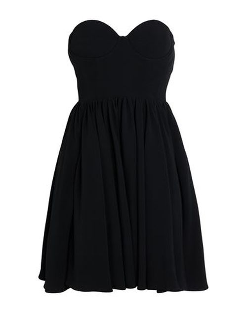Woman Mini dress Black Size 4 Acetate, Viscose