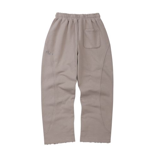 Side surfboard damage washing sweat pants
