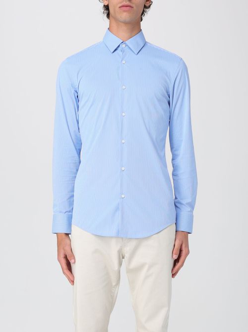 Shirt BOSS Men color Sky Blue