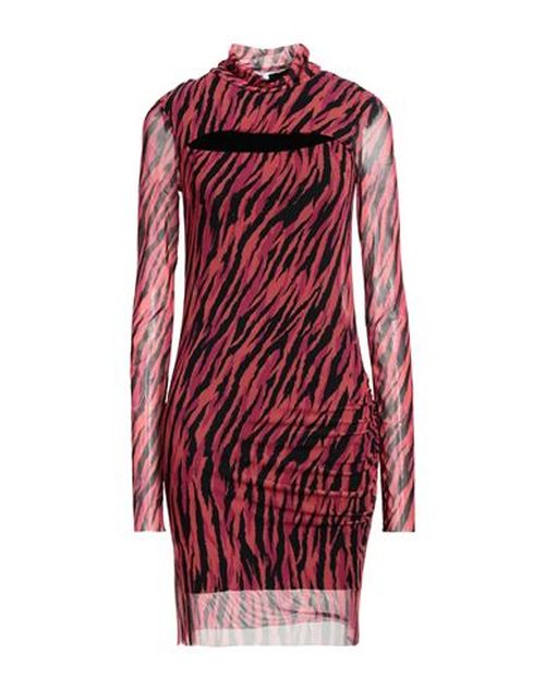 Woman Midi dress Tomato red