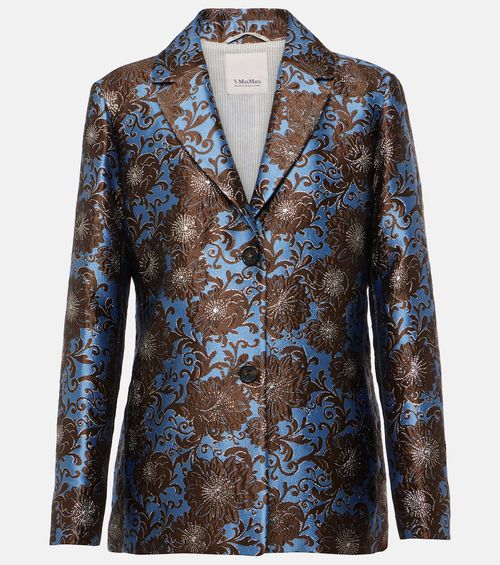 Kate floral jacquard blazer