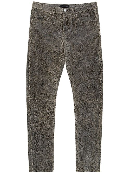 Leather trousers - Black