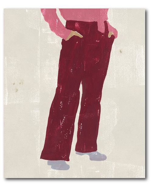 Alley Pose I Canvas Wall Art