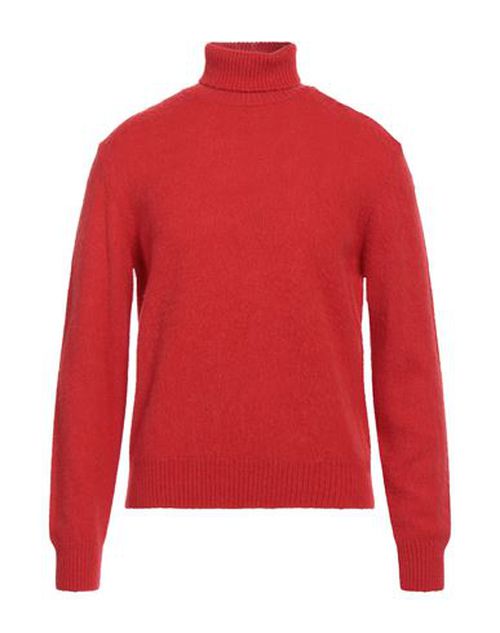 Man Turtleneck Red Size S Acrylic, Wool, Alpaca wool