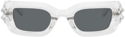 A BETTER FEELING Transparent Bolu Glacial Sunglasses