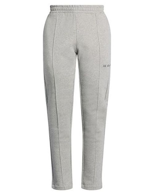 Woman Pants Light grey Size 4 Cotton