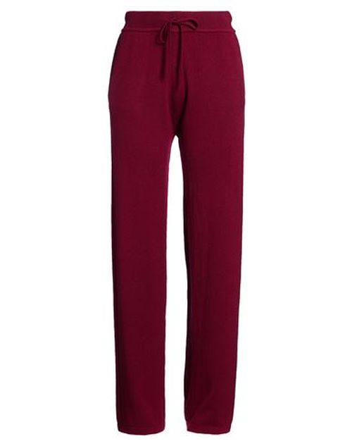 Woman Pants Burgundy Size M Cashmere