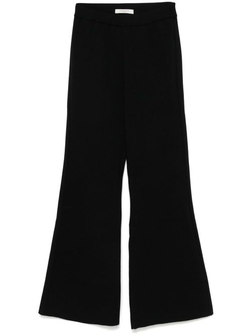 Flared trousers - Black