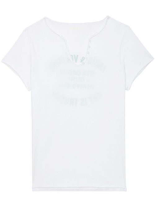 Logo-print T-shirt - White