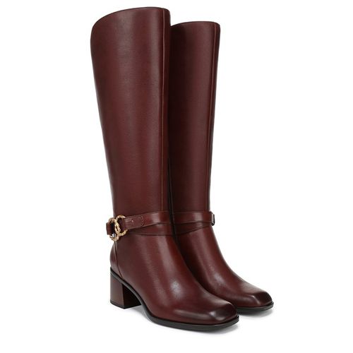 Women's Isabeau Knee High Boots (Cognac Brown Leather)