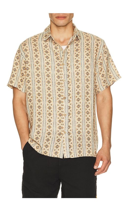 Critical Slide Highline Shirt in Brown. L. Also in
