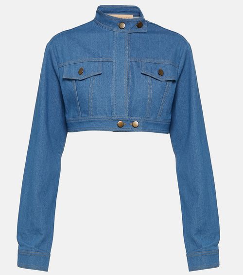 Pilla cropped denim jacket