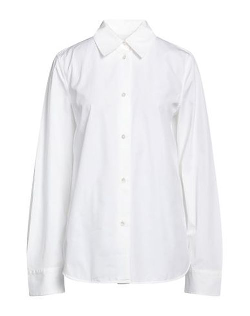 Woman Shirt White Size 8 Cotton