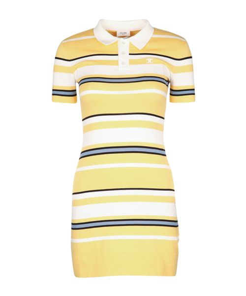 Lapel short-sleeved dress