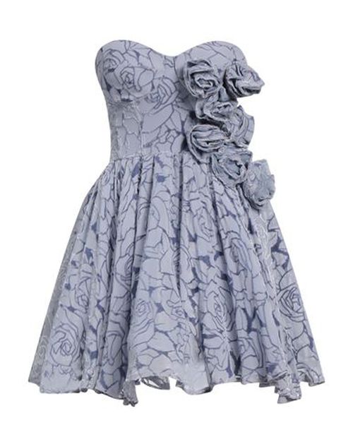 Woman Short dress Pastel blue