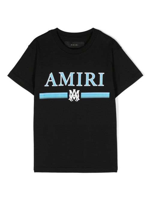 Logo-print cotton T-shirt - Black