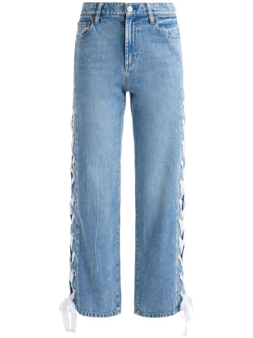 Reita mid-rise jeans - Blue