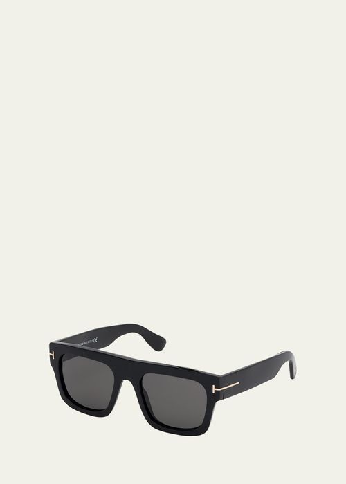 Men's Fausto Thick Acetate Sunglasses