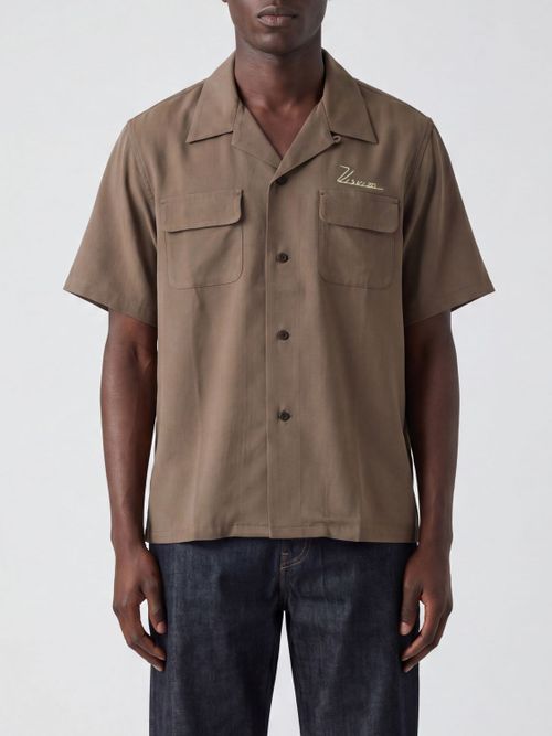 Polo Shirt Men color Brown