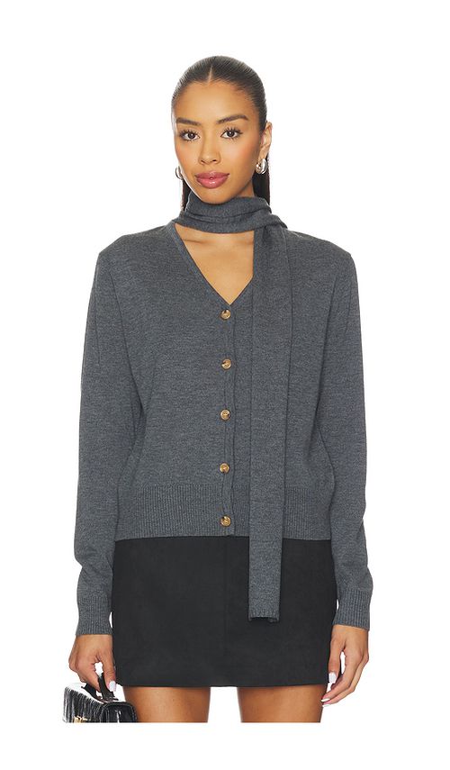 ASTR the Label Glynne Sweater in Charcoal. XS also in L, M
