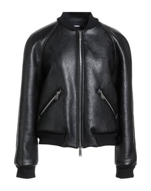 Woman Jacket Black Size 6 Polyester, Viscose