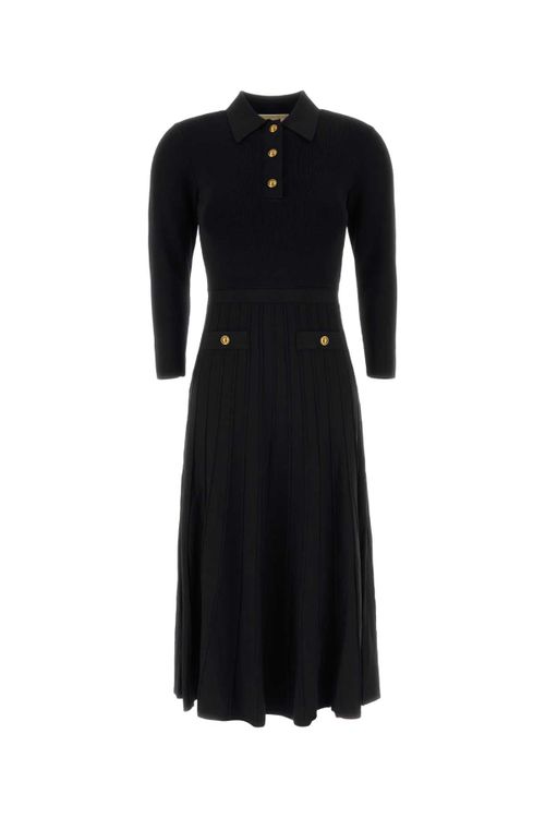 Flare Dress — Black