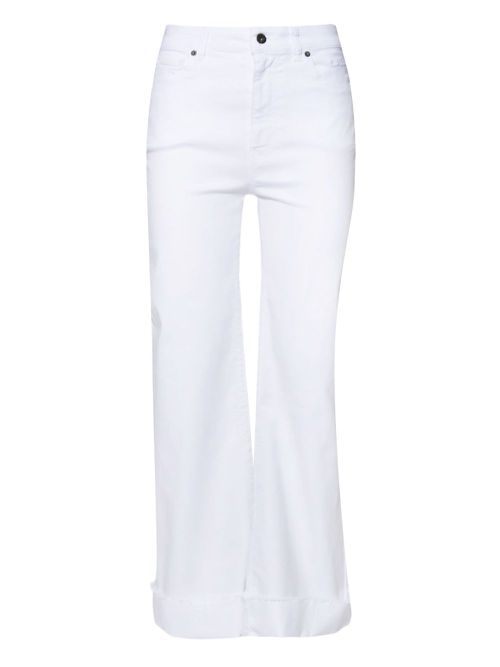 Flared jeans - White