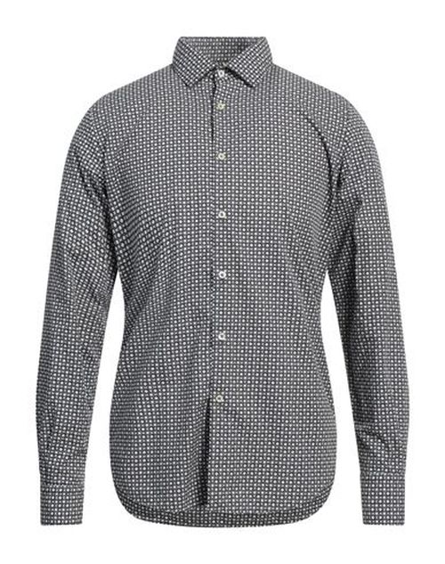 Gmf 965 Man Shirt Black Size 15 ½ Cotton