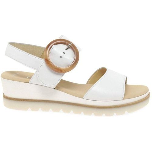 'Yeo' Wedge Mid Heel Sandals