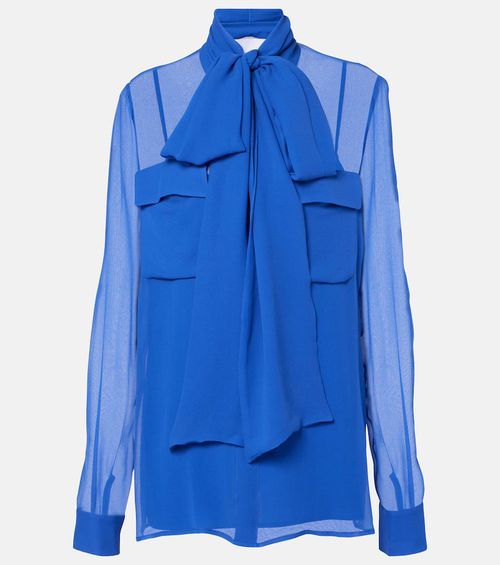 Silk georgette blouse