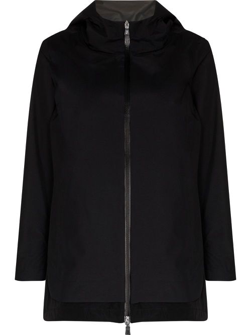 Laminar hooded jacket - Black