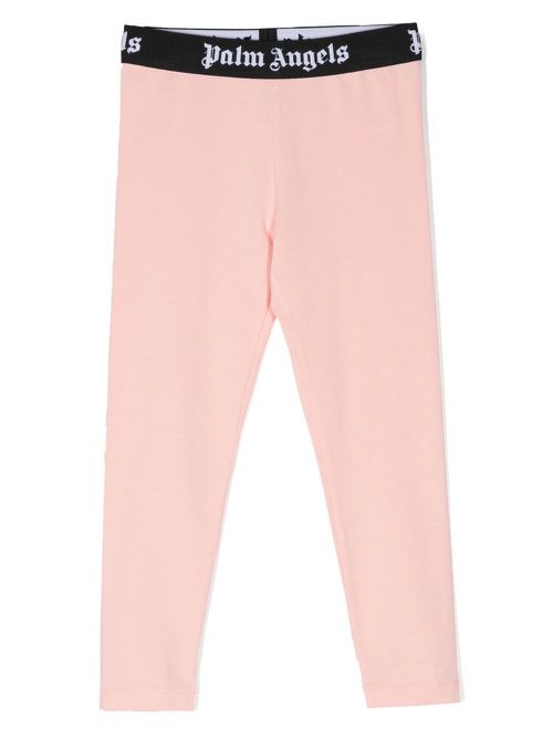 Logo-band leggings - Pink