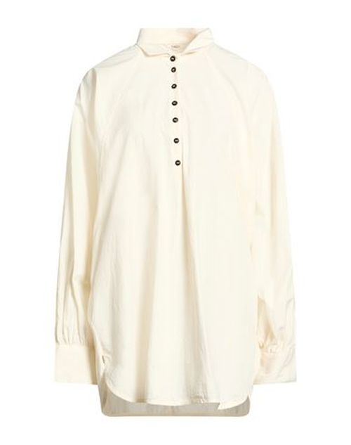 Woman Top Ivory Size 0 Cotton