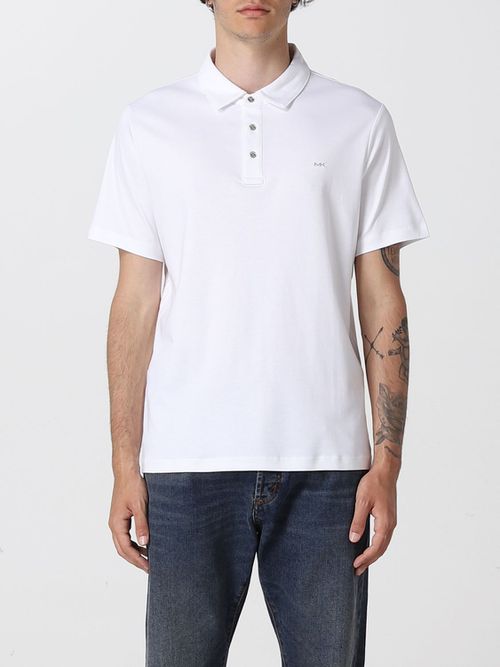 Polo Shirt Men color White