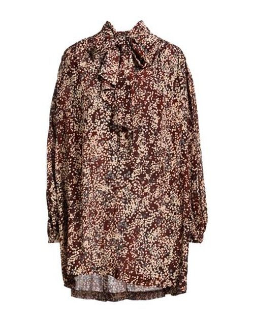 Caring Woman Mini dress Chocolate brown Size 10 Viscose