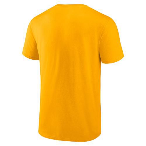 Men's Fanatics Gold West Virginia Mountaineers Campus T-Shirt - Size Medium