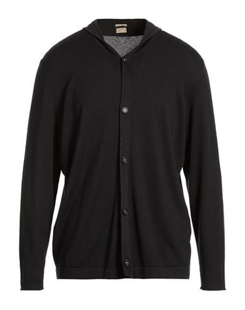 Man Cardigan Midnight blue Size L Cashmere