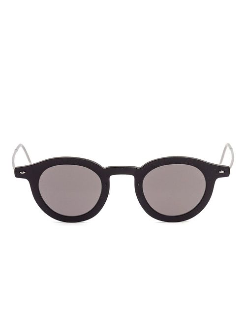Round-frame sunglasses - Black