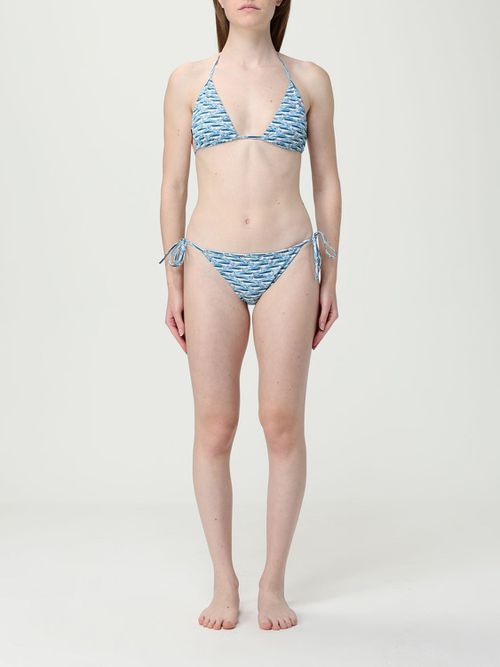 Swimsuit Woman color Gnawed Blue