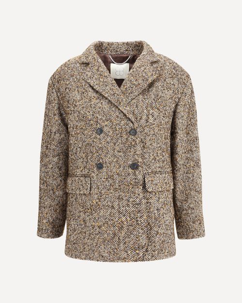 Vittoria Jacket in Tweed Female 40