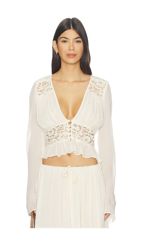 Arcina Ori Alessandra Top in Cream. XS. Also in