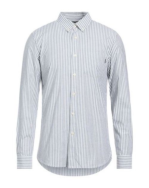 Man Shirt White Size S Cotton, Elastane