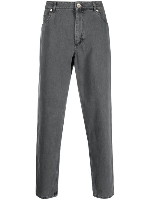 Straight-leg jeans - Grey