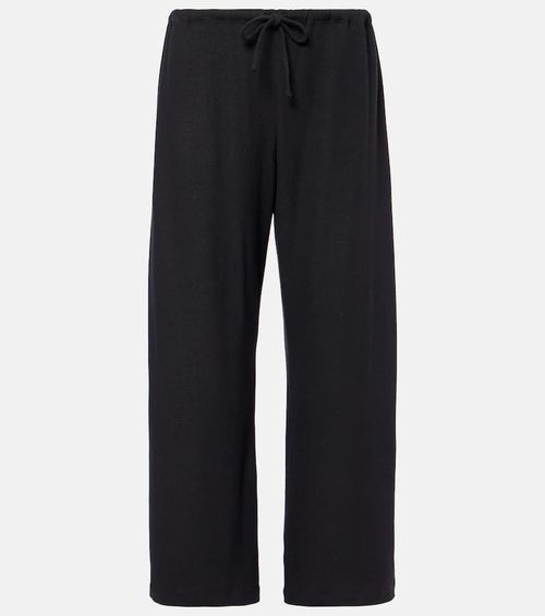 Lauren jersey wide-leg sweatpants