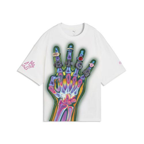PUMA Flau'jae Men's Oversized Graphic T-Shirt in White