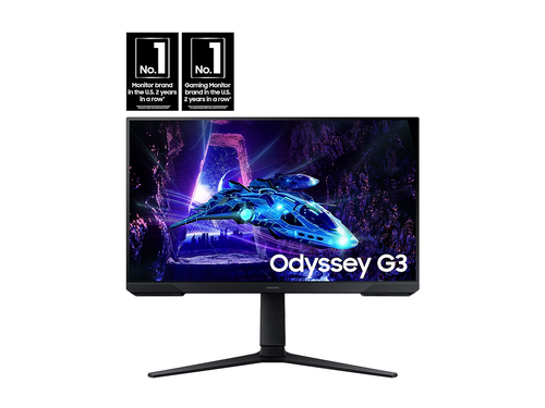 24" Odyssey G3 (G30D) FHD 180Hz 1ms Gaming Monitor with Ergonomic Stand(LS24DG302ENXZA)