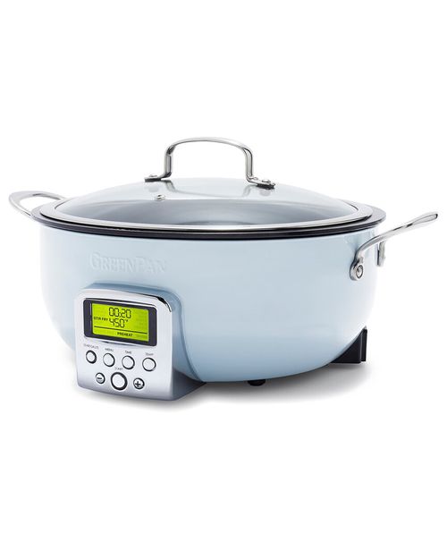 Greenpan Elite Essential Healthy Ceramic Nonstick 6Qt Smart Skillet