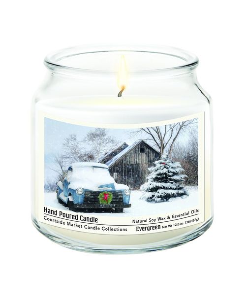 Christmas On The Farm Hand-Poured Soy Wax Candle