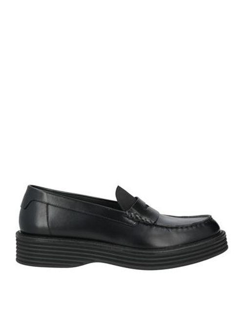 Man Loafers Black Size 12 Calfskin